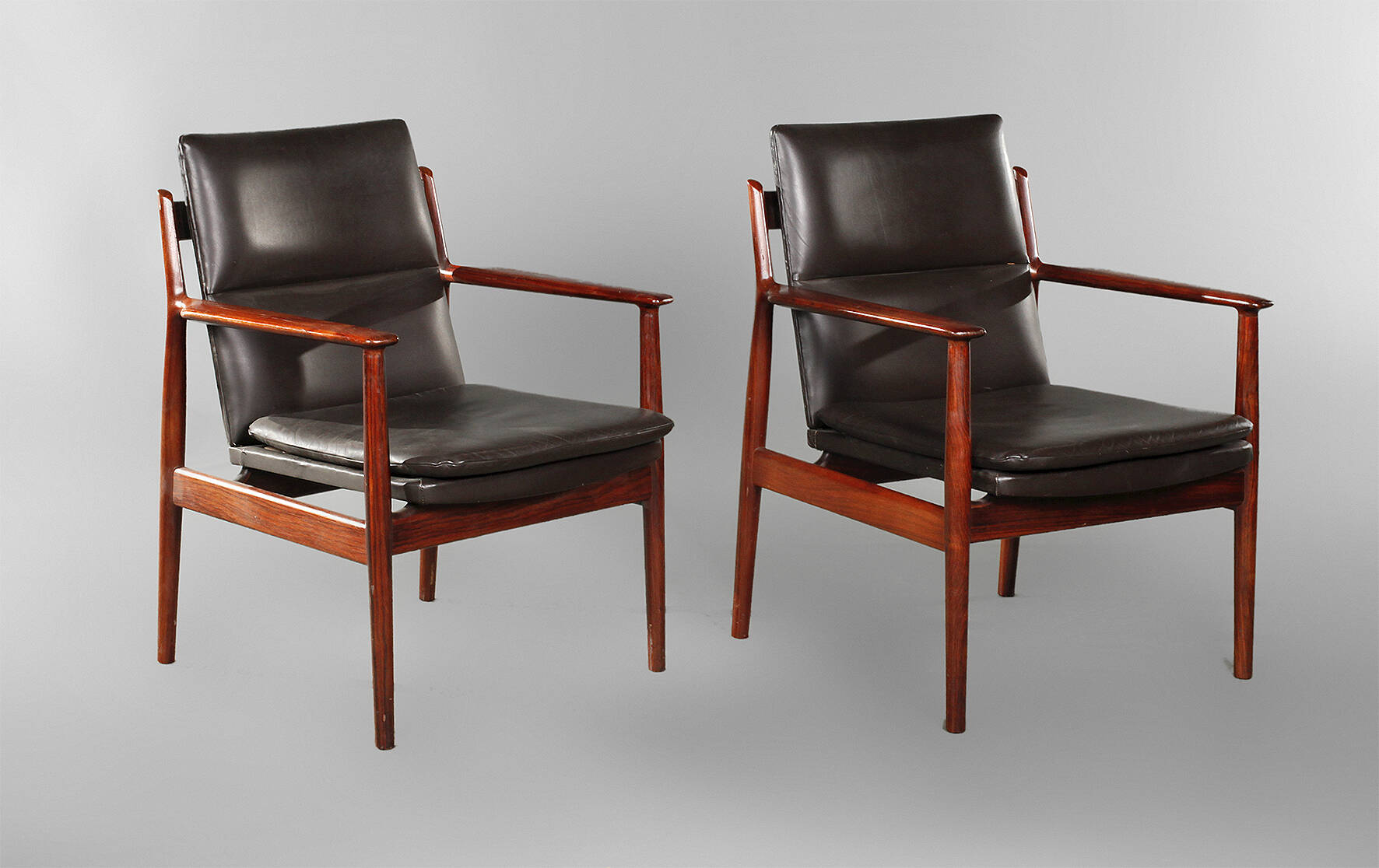 Paar Sessel Teakholz