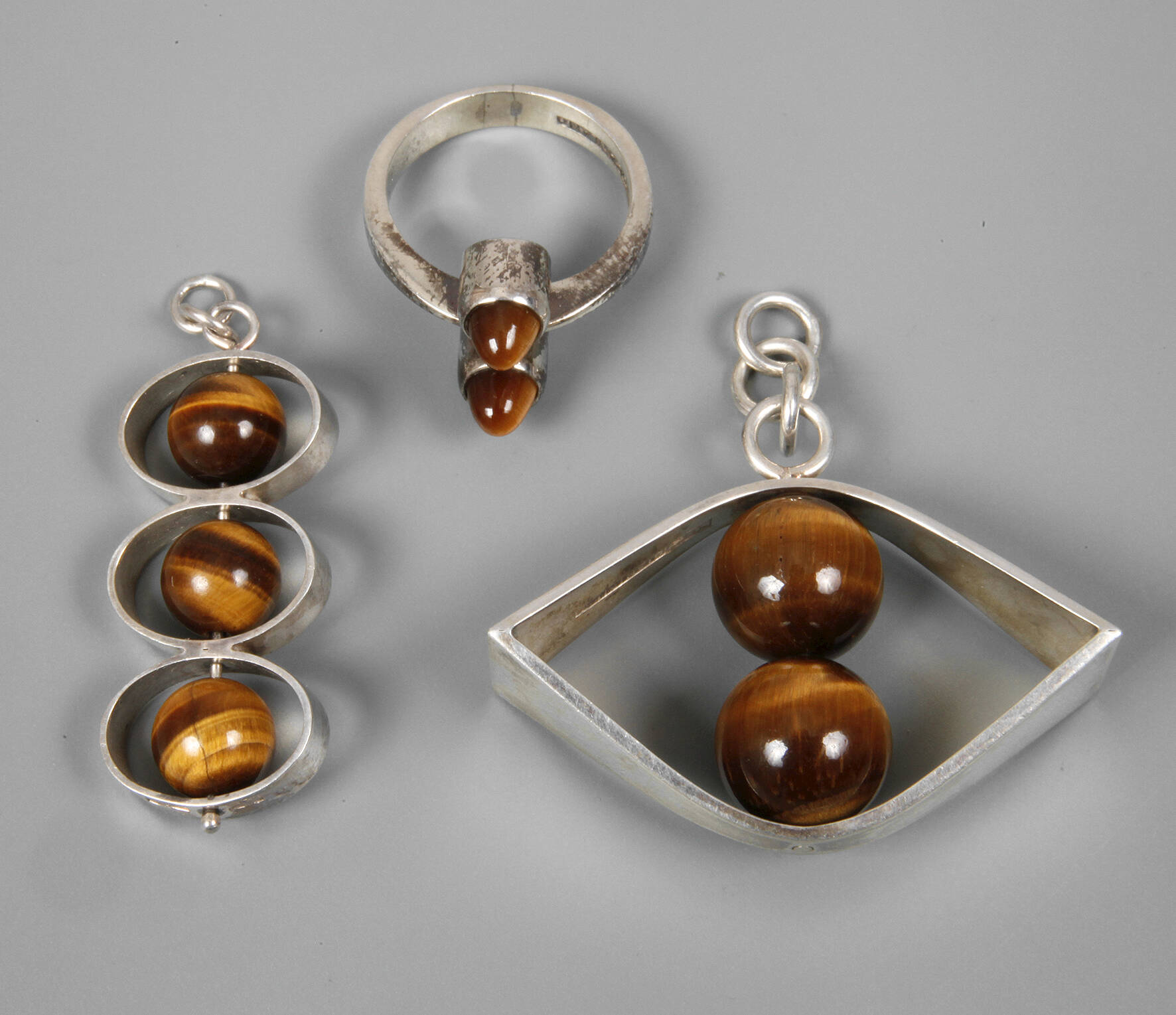 Drei Teile Designschmuck