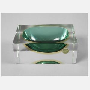 Murano Aschenschale "Sommerso"