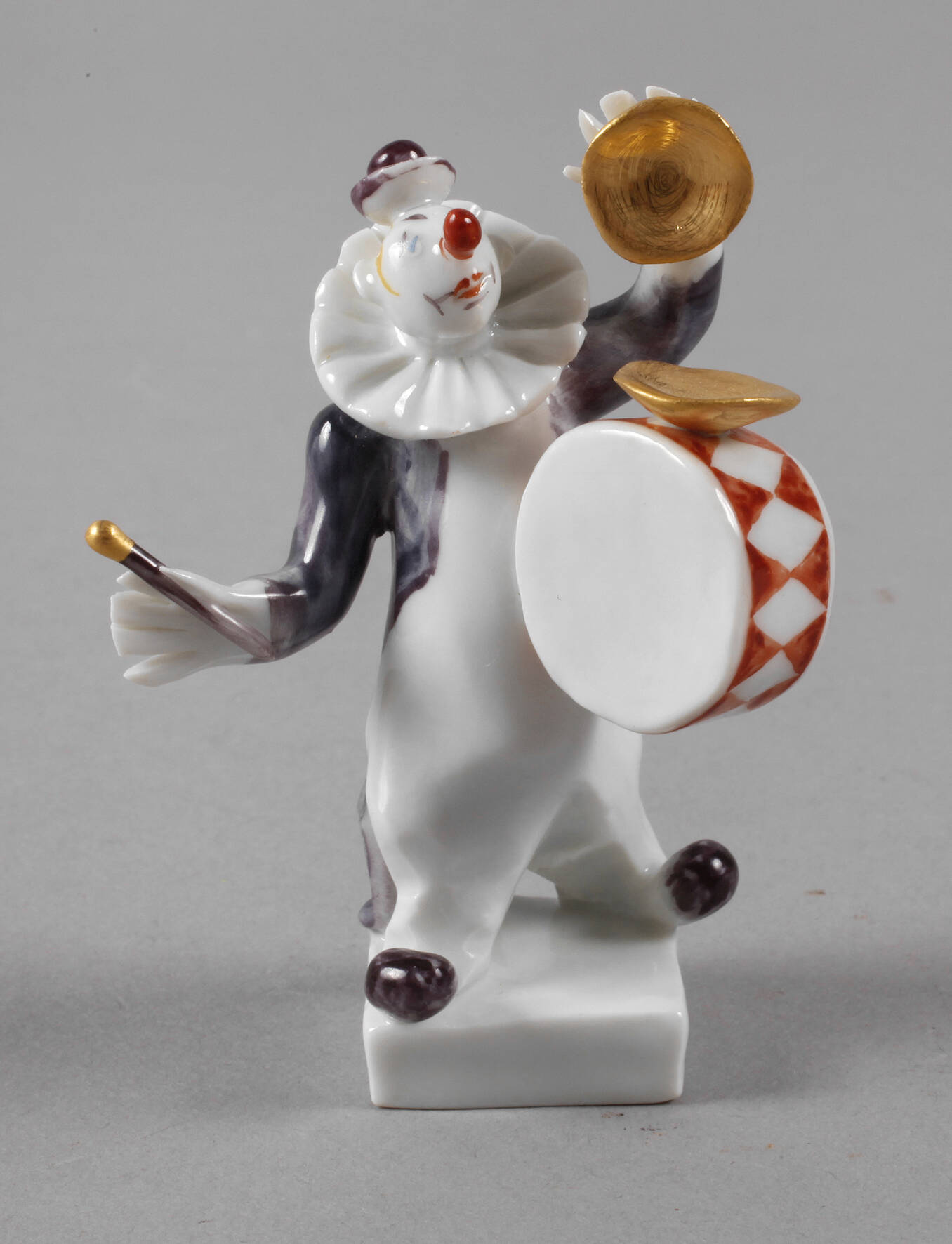 Meissen "Paukenspieler" aus der Clown-Kapelle