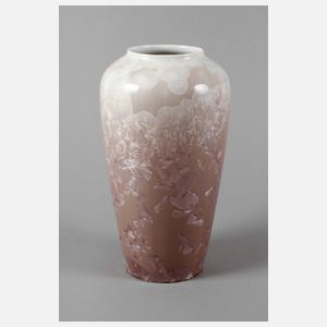 Tettau Kristallglasurvase