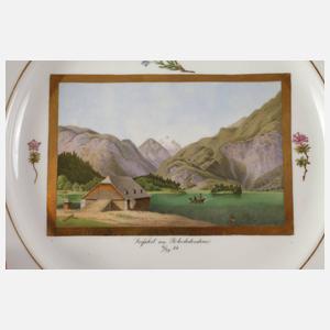 Ansichtenteller "Seefahrt um Rhododendron"