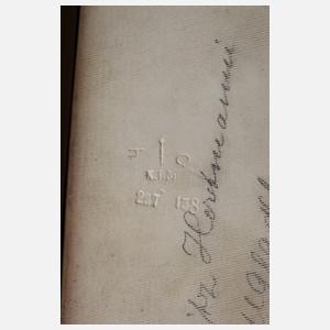 KPM Berlin Bildplatte "Ruth im Kornfeld"