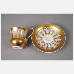 KPM Berlin Sammeltasse "Für den Hausherrn"