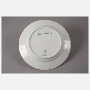 Royal Kopenhagen Prunkteller Flora Danica