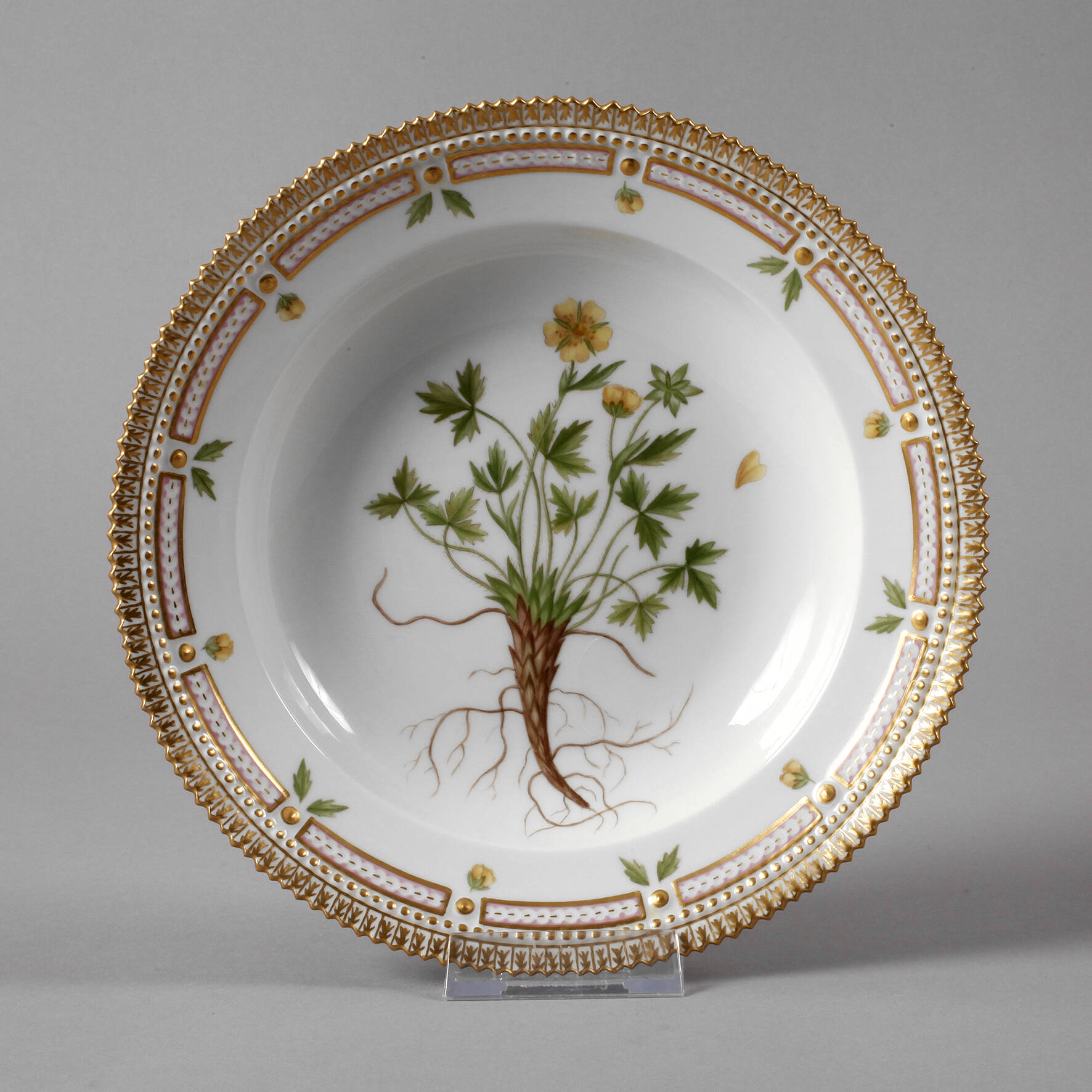 Royal Kopenhagen Prunkteller Flora Danica