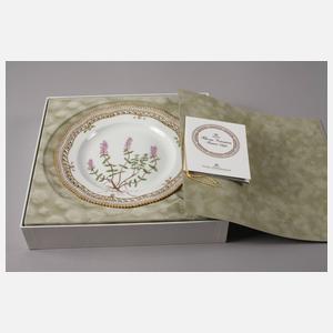 Royal Kopenhagen Prunkteller Flora Danica