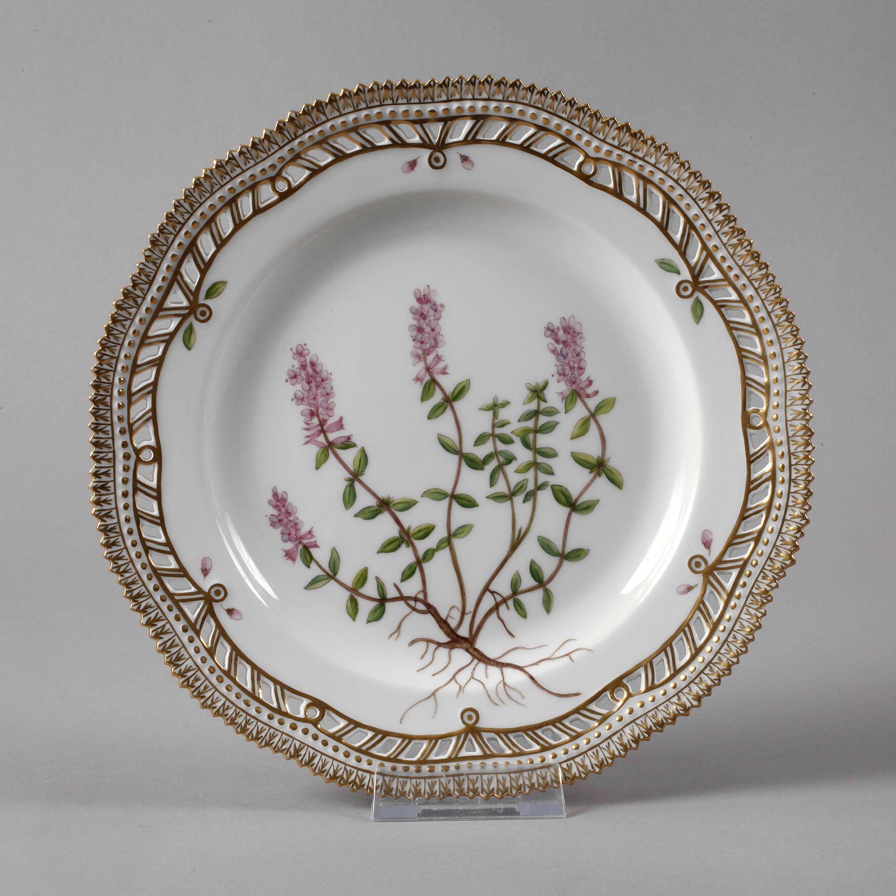 Royal Kopenhagen Prunkteller Flora Danica