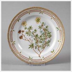 Royal Kopenhagen Prunkteller Flora Danica