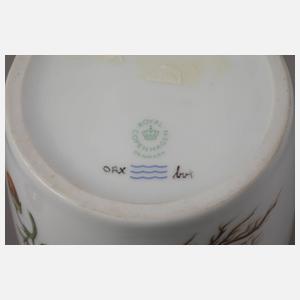 Kopenhagen Deckelvase Flora Danica