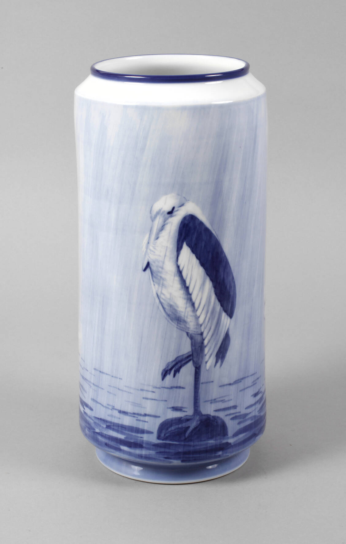 Kopenhagen Vase "Möwen im Regen"