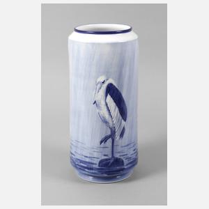 Kopenhagen Vase "Möwen im Regen"