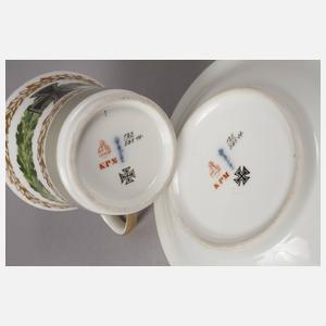 KPM Berlin patriotische Sammeltasse