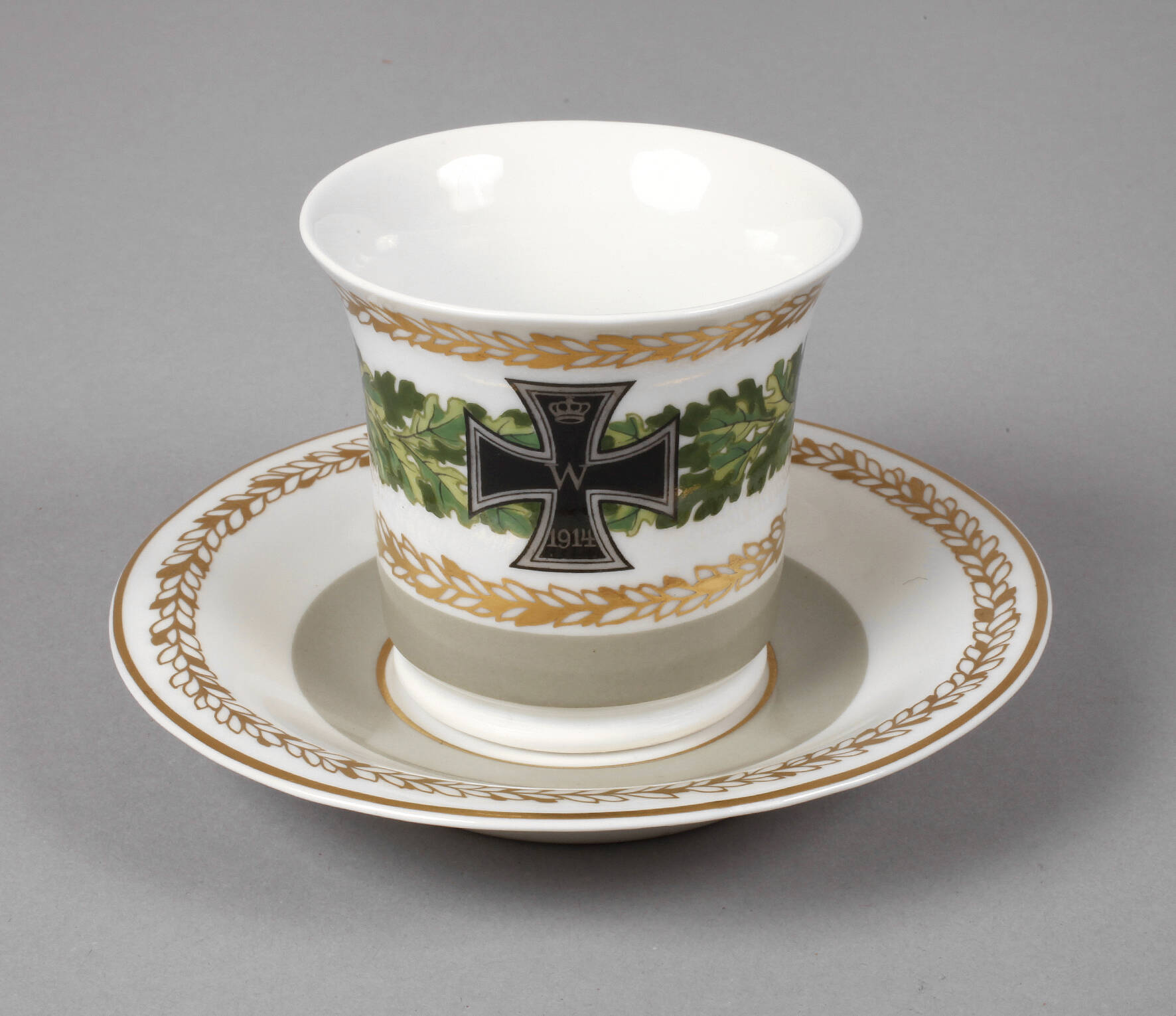 KPM Berlin patriotische Sammeltasse