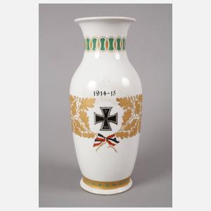 KPM Berlin Kriegsvase "Ran an den Feind!"