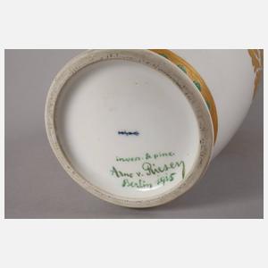 KPM Berlin Kriegsvase "Ran an den Feind!"