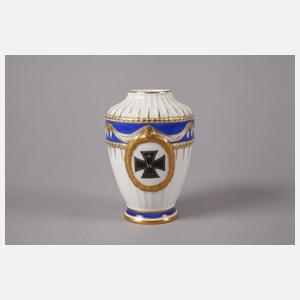 KPM Berlin patriotische Vase