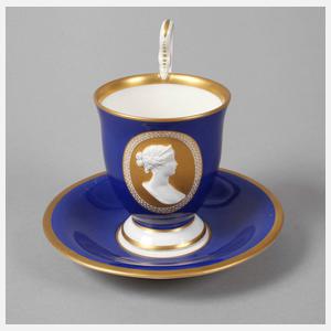 KPM Berlin Portraittasse Königin Luise