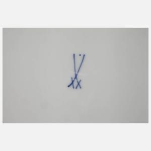 Meissen drei Vorlegeplatten Zwiebelmuster