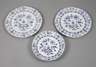 Meissen drei Vorlegeplatten Zwiebelmuster