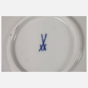 Meissen Konvolut mit Tablett