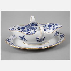 Meissen Sauciere Zwiebelmuster