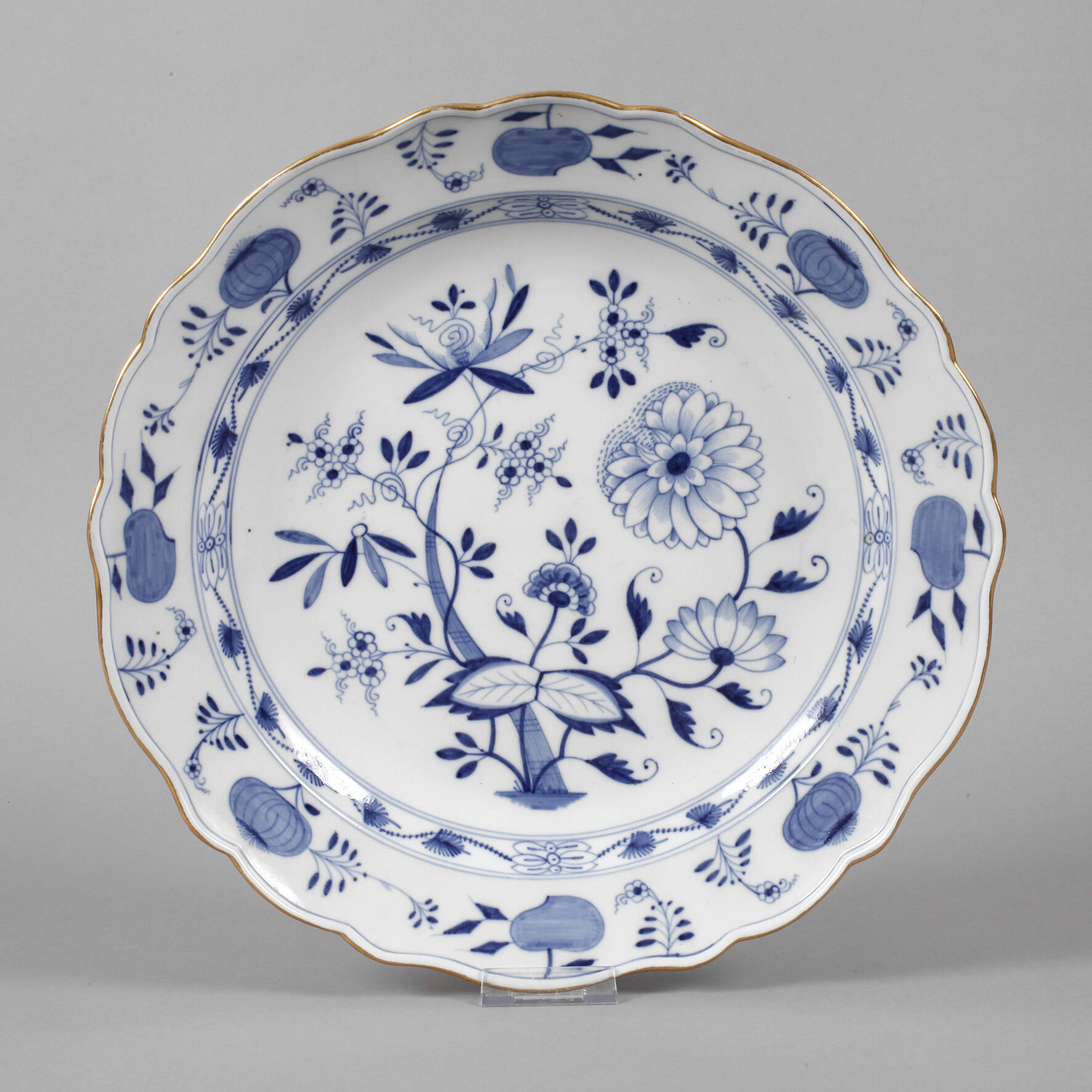 Meissen große Platte Zwiebelmuster