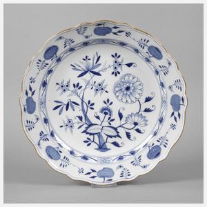 Meissen große Platte Zwiebelmuster