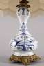 Meissen Tischlampe Zwiebelmuster