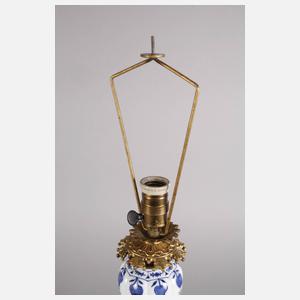 Meissen Tischlampe Zwiebelmuster