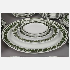 Meissen großes Kaffee-/Speiseservice Weinlaub