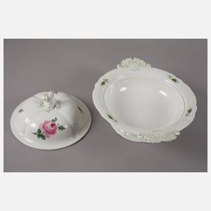 Meissen Terrine "Rote Rose"