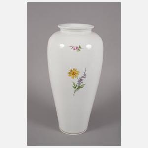 Meissen Bodenvase Blütenbukett