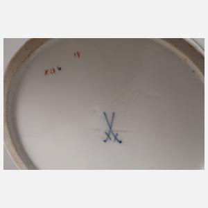 Meissen Bodenvase Blütenbukett