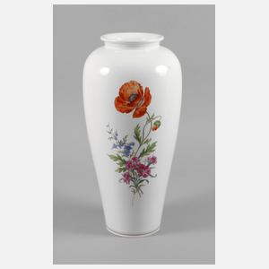 Meissen Bodenvase Blütenbukett