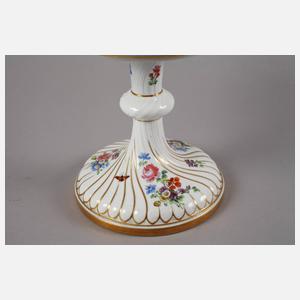 Meissen Tafelaufsatz Insektenmalerei