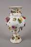 Meissen großes Paar "Vase mit Blüten und Früchten"