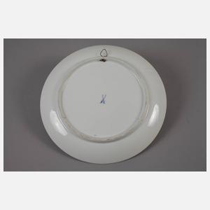 Meissen Wandteller Auerbach im Vogtland