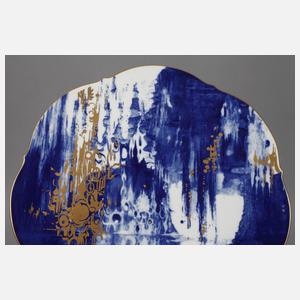 Meissen vier Jahresteller mit Märchenmotiven