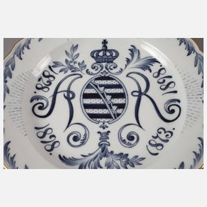 Meissen Regimentsteller Sachsen