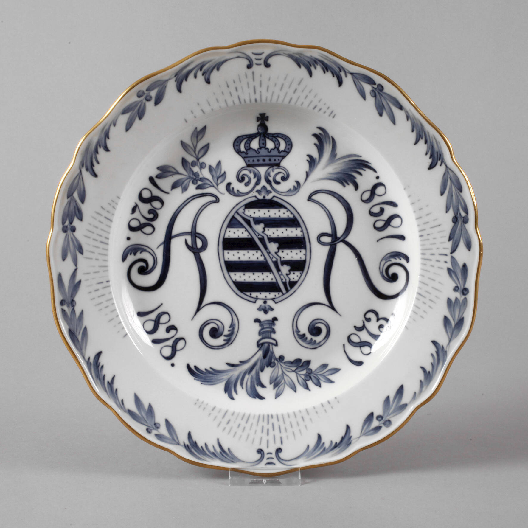 Meissen Regimentsteller Sachsen