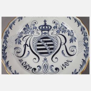 Meissen Regimentsteller Sachsen