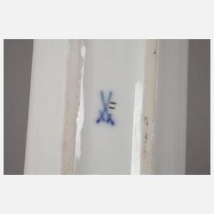 Meissen drei Teile Indische Malerei