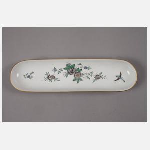 Meissen drei Teile Indische Malerei