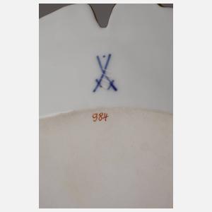 Meissen Schale Roter Ming-Drache