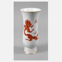 Meissen Vase Roter Ming-Drache111