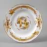 Meissen Teller reicher gelber Drache