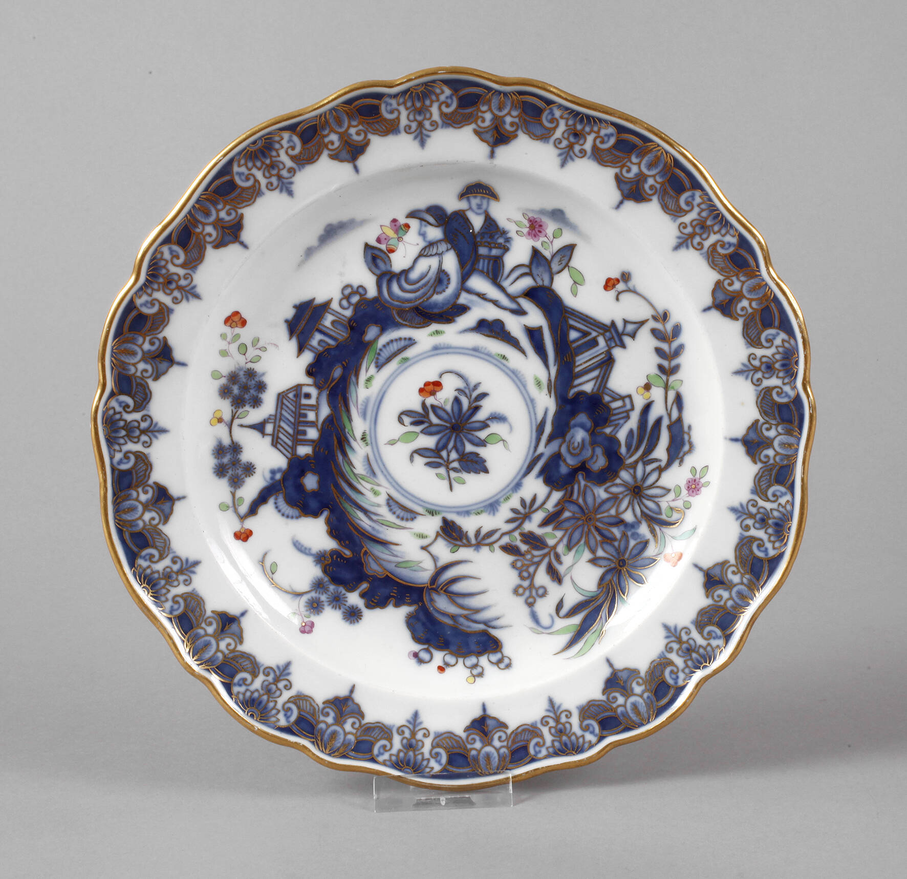 Meissen Teller chinesischer Dekor