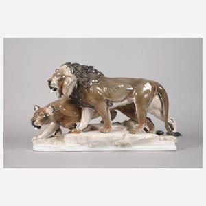 Rosenthal große "Löwengruppe"