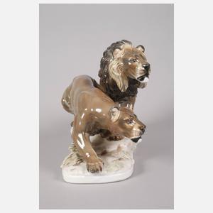 Rosenthal große "Löwengruppe"
